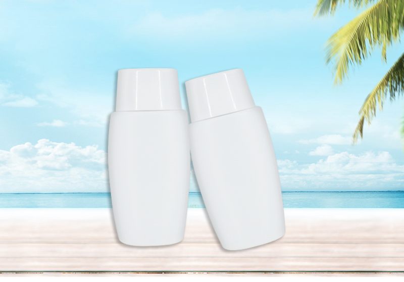 50ml Semi Transparent HDPE Sunscreen Bottles