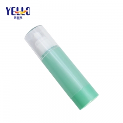 80ml Empty Green Airless Pump Bottles, Face Cream Foundation Cosmetic Bottle