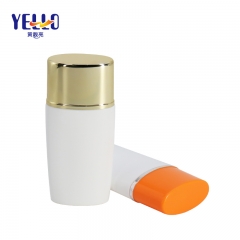 HDPE Blank Sun Cream Bottle With Nozzle Inners 50ml , Empty Lotion Container