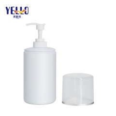 250ml 300ml 500ml Plastic Lotion Pump Bottles, HDPE Cylinder Shampoo Bottles