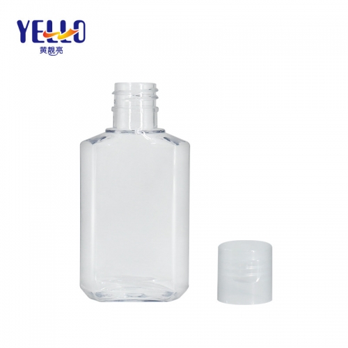 2oz 60ml Empty Clear Plastic PET Sanitizer Bottles