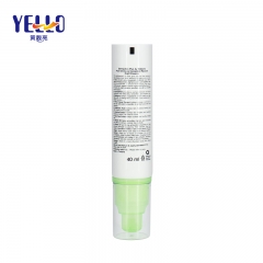 OEM Custom 40ml Cosmetic Airless Pump Tubes For Anti-Acne Essence