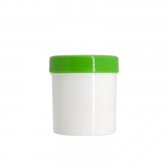 PP White Storage Jar Plastic Cream Containers 260g