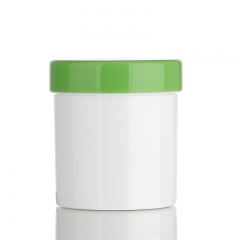 PP White Storage Jar Plastic Cream Containers 260g