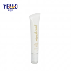 Unique 20ml 30ml White Cosmetic Tube Packaging With Airless Pump