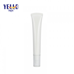 Unique 20ml 30ml White Cosmetic Tube Packaging With Airless Pump