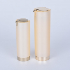 Botellas privadas de aire de la bomba de la prensa del lujo 15ml 30ml para el empaquetado del cuidado de la piel