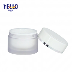 PS Material Plastic Cosmetic Cream Pots , Empty Face Moirsturizer Jar