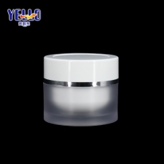 PS Material Plastic Cosmetic Cream Pots , Empty Face Moirsturizer Jar