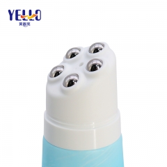 120g 150g Body Massage Cosmetic Cream Packaging Tube With Roller Ball Applicator