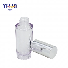 Custom Private Logo 20ml Eco Refillable Lotion Bottle With Silver Pump