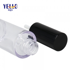 Premium 30ml PETG Eco Cylinder Cosmetic Serum Bottle With Pump