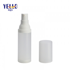 30ml 50ml PP Plastic Frosted Cosmetic Airless Pump Lotion Bottles