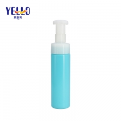 Custom Empty 200ml PET Blue Foaming Pump Bottles For Sale