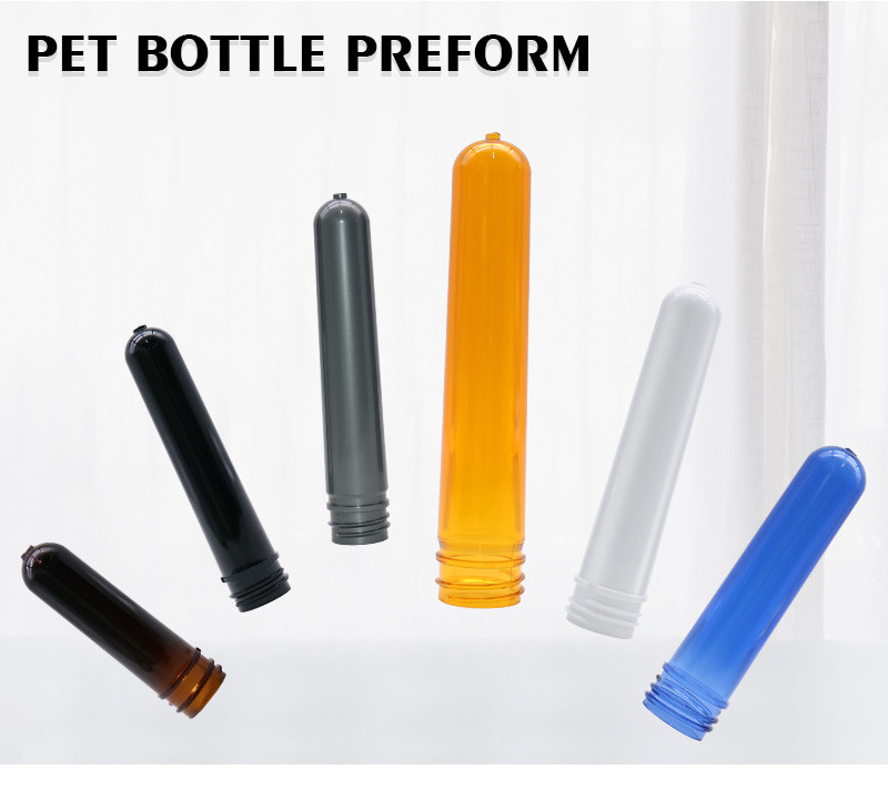 Botellas de plástico PET