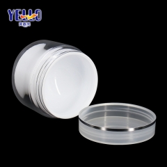 Wholesale White PET Plastic Body Butter Tank Cosmetic Cream Jar