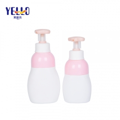 HDPE Plastic Empty Shampoo Bottles For Children , Fanny Shape Lotion Container