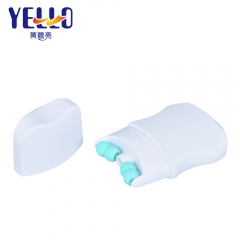 Body Slimming Oil Packaging Neck Cream Bottle With Massage Roller Applicator