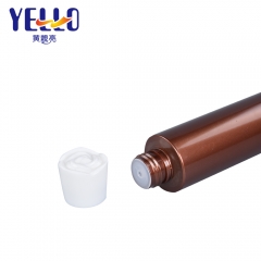 Cylinder PET Face Toner Plastic Bottle Packaging With Customized Color