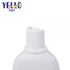 200Ml HDPE Plastic Matte White Shampoo Bottle With Disc Top Cap