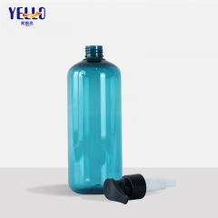Round 250ml 8 oz Plastic Shampoo And Conditioner Container Bottle Packaging