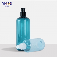 Round 250ml 8 oz Plastic Shampoo And Conditioner Container Bottle Packaging