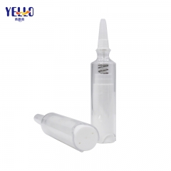 White Empty 5ml 10ml Acrylic Syringe Bottles For Eye Cream