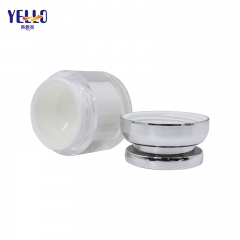 Custom 30g Empty Acrylic Cosmetic Plastic Jars With Lid For Cream