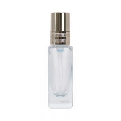 Wholesale Square 25ml Cosmetic Glass Cream Bottles With Gold Pump