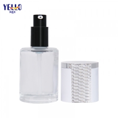 30ml 45ml Clear Glass Lotion Serum Pump Bottles Wholesale