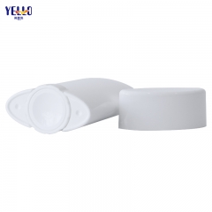 Plastic Eco Friendly White Deodorant Reusable Tube Containers Oval 75g