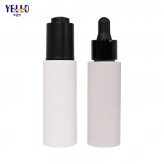 Custom 20ml 30ml Serum Bottles, 1 oz Empty Plastic Oil Dropper Bottles