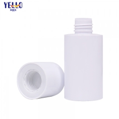 Botellas cosméticas del tóner de la cara del blanco 100ml 150ml con el casquillo grueso de la pared