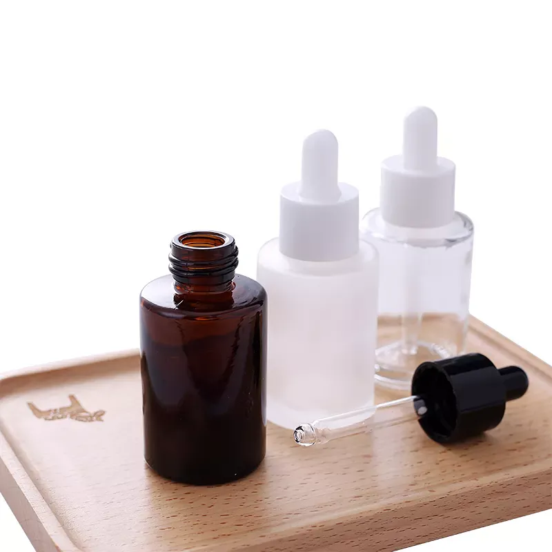 Yello Glass serum dropper bottle