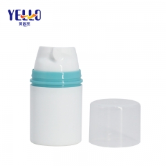 50Ml Plastic White Skin Care Airless Pump Cosmetic Bottle Wholesale