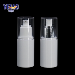 50 Ml White PET Refillable Airless Pump Spray Bottles For Skin Care