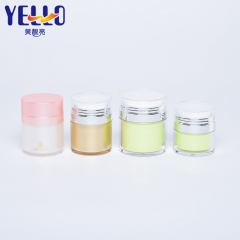 Frascos de crema con bomba sin aire de 50 ml Envases de envases cosméticos al por mayor