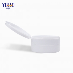 Wholesale 50 gm Emtpy White Plastic Cosmetic Container For Eye Mask
