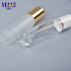 30Ml Empty Frosted Clear Luxury Glass Dropper Bottle With Pipette