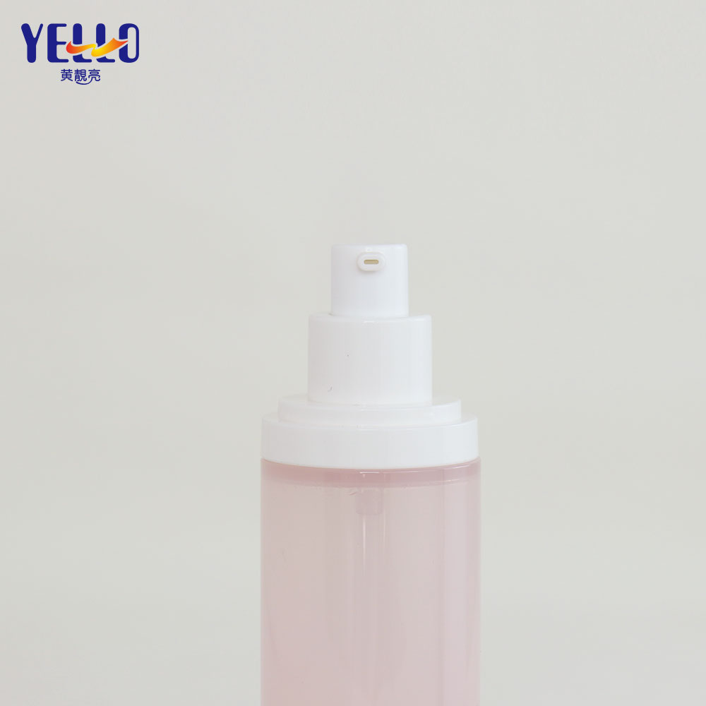 Empty Translucent Pink Blank Pretty Plastic Lotion Bottles With Pump