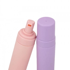 PET Foam soap Bottles , Fine Full Soap Bottle with Brush Head