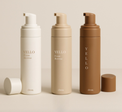 Wholesale Custom 120Ml 150Ml 5 Oz Pink Mousse Foam Pump Bottle