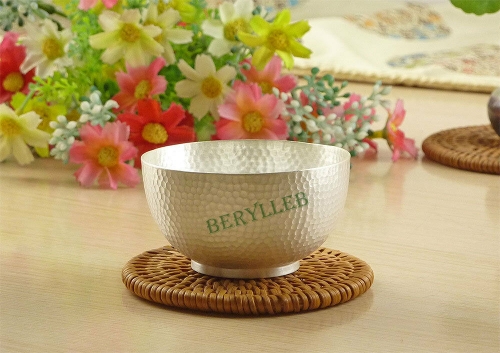 Pure Handmade S999 Pure Silver Gongfu Teacup 75ml * Free Shipping