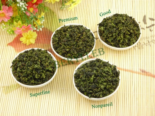 4 Types Assorted Fujian Anxi  Iron Goddess of Mercy Tie Guan Yin Oolong Tea 24g * 4 * Free Shipping