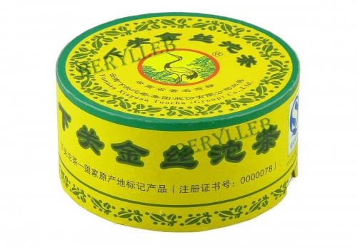 Golden Ribbon Tuo Cha * 2010 Yunnan Xiaguan Raw Pu'er Tea 100g 3.53oz * Free Shipping
