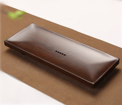 Gu Yun * High Grade Carbonized Bamboo Gongfu Tea Tray Serving Table 35x14x3.5cm * Free Shipping
