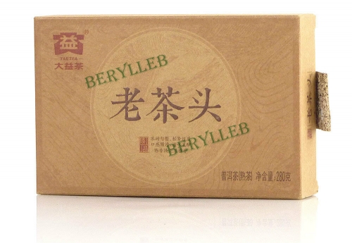 Old Tea Nubs * 2016 Yunnan Menghai Dayi  Ripe Pu'er Tea Brick 250g * Free Shipping