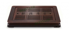 Chinese Tang Great Blessing Ebony Gongfu Tea Tray Serving Table 70.8x44.3x7.9cm * Free Shipping