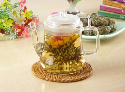 Yellow Chrysanthemum Magic Peach Artistic Jasmine Blooming Teas * Free Shipping