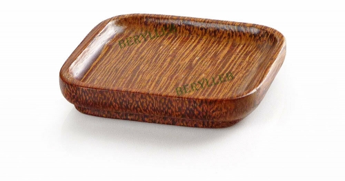 High Grade Square Wenge Teacup Coaster Bei Dian *  Free Shipping